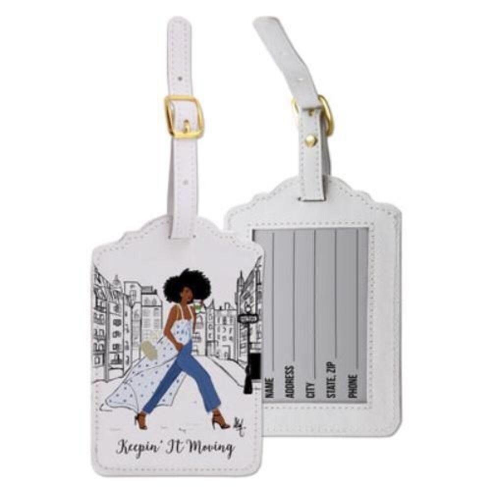 Statement Luggage Tag Set | Keepin' It Moving